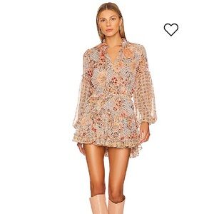 MISA Fall dress size XS. 10-1/2 “ waist. Has stretch to 12”.